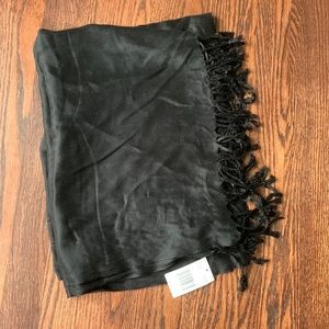 Black scarf NWT